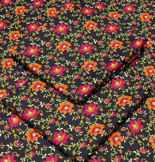 FLORAL PRINTED 2PC D-11