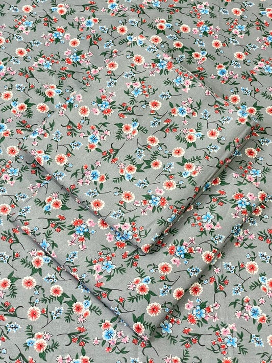 FLORAL PRINTED 2PC D-12