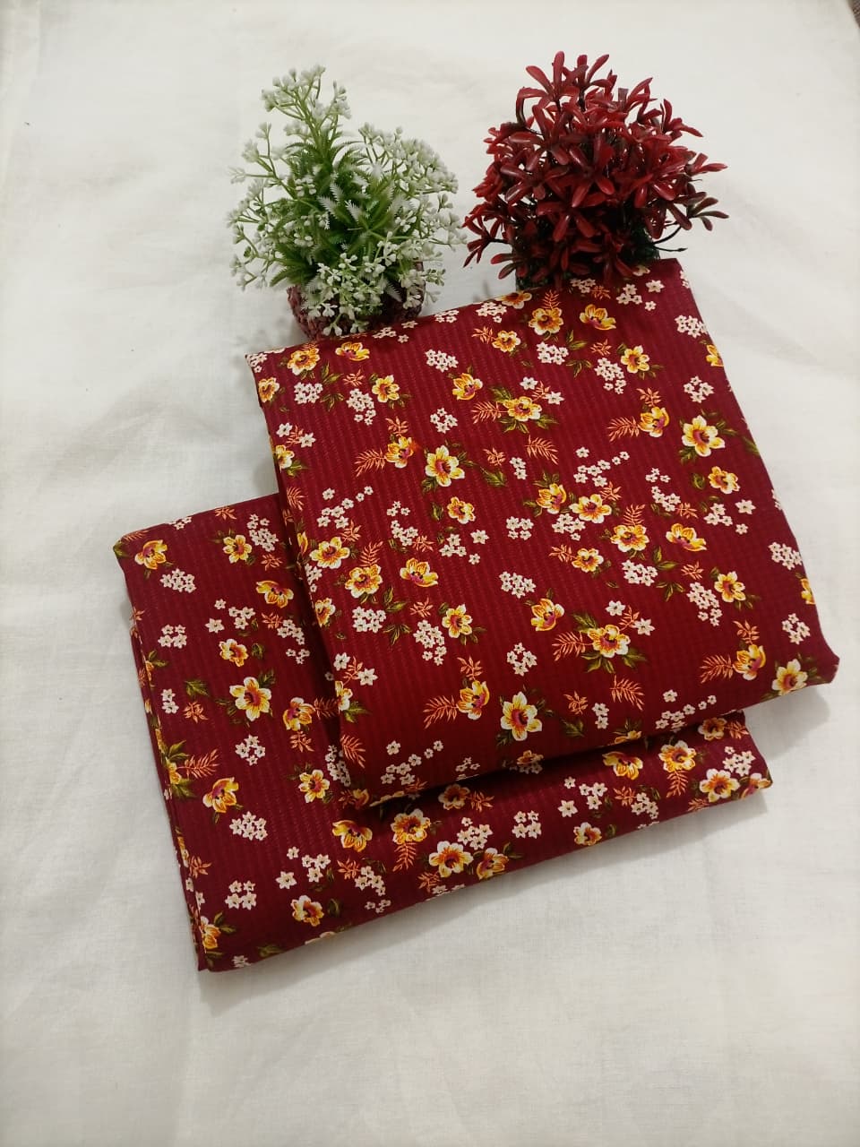 FLORAL PRINTED 2PC D-26