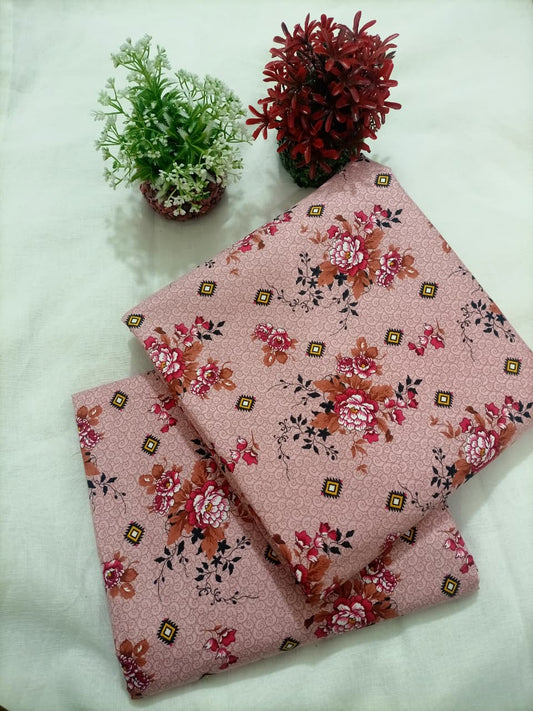 FLORAL PRINTED 2PC D-37