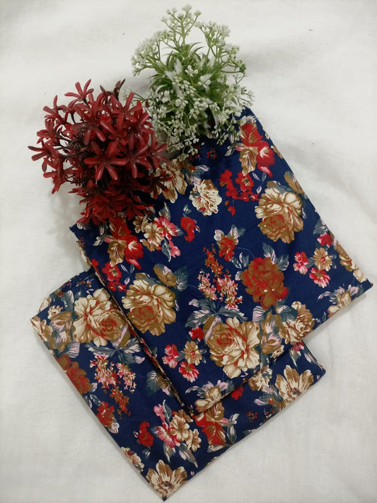 FLORAL PRINTED 2PC D-102